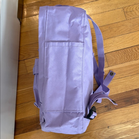 Fjallraven KÅNKEN EVERYDAY OUTDOOR Backpack Lilac Lavender Purple Preowned - Picture 6 of 10